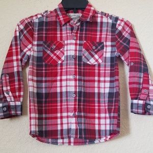 Boys overdrive button down shirt